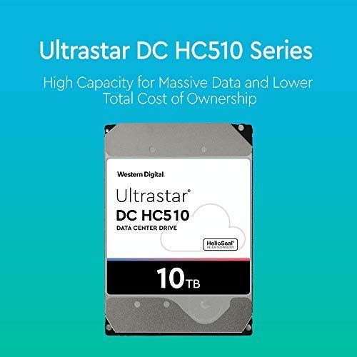 Wd 10TB HGST Ultrastar He10 HUH721010ALE600 SATA 6-Gbps 7200Rpm 256MB 3.5'' Harddisk