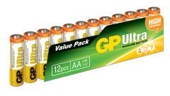 Gp R6 AA Boy Ultra Alkalin Kalem Pil 12'li Paket GP15AU-VS12