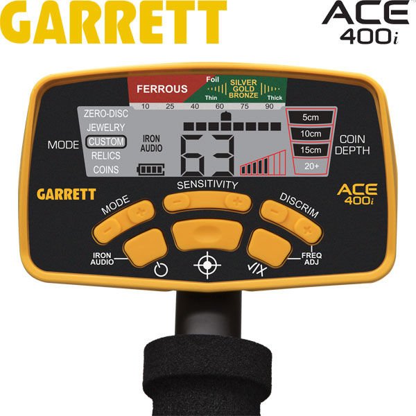Garrett ACE 400i - 8.5X11'' DD Başlıkla