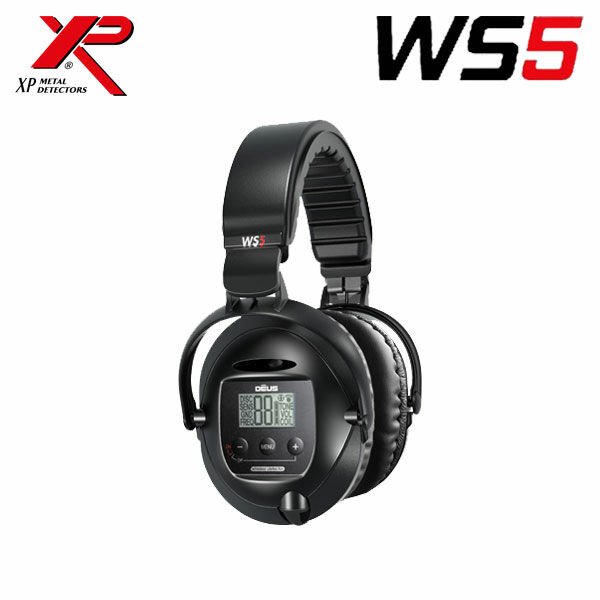 XP DEUS Ana Kontrol Ünitesi WS5 Kulaklık 24x13cm HF Başlık ile