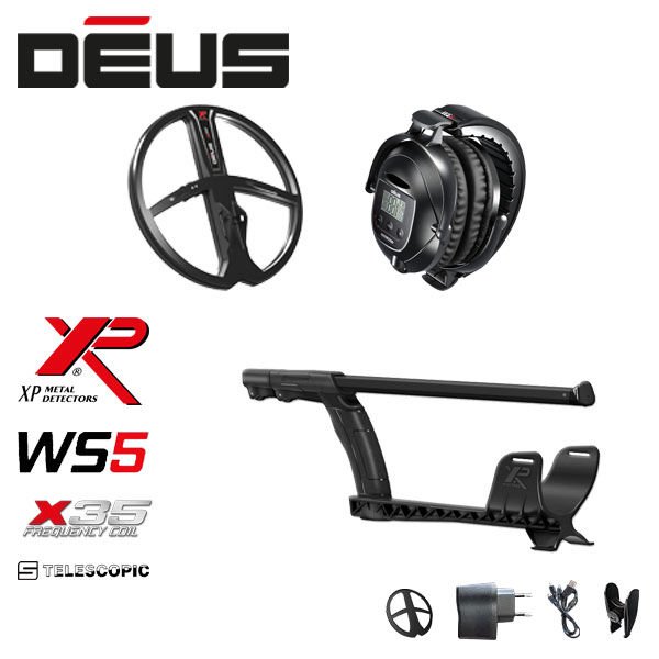 XP DEUS WS5 Kulaklık 28cm X35 Başlık ile