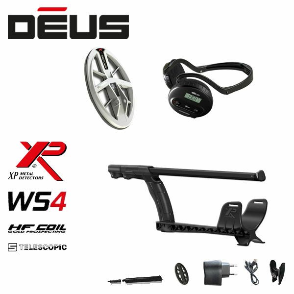 XP DEUS WS4 Kulaklık 24x13cm HF Başlık ile