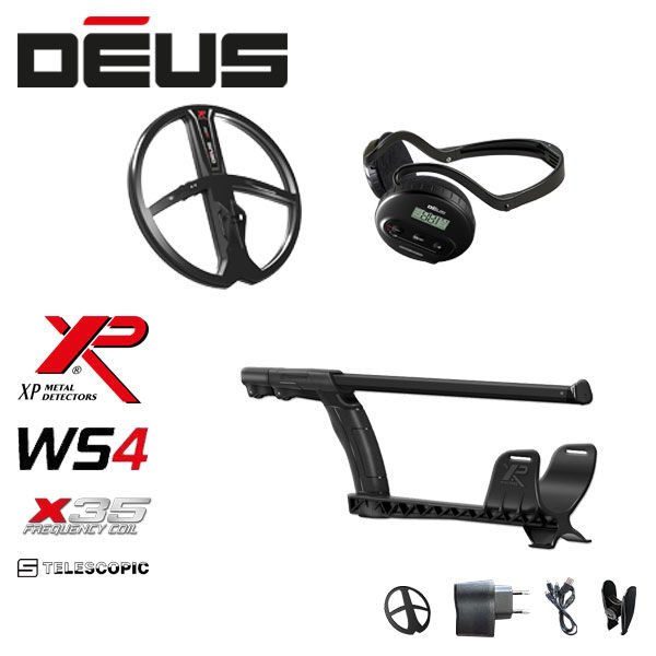 XP DEUS WS4 Kulaklık 28cm X35 Başlık ile