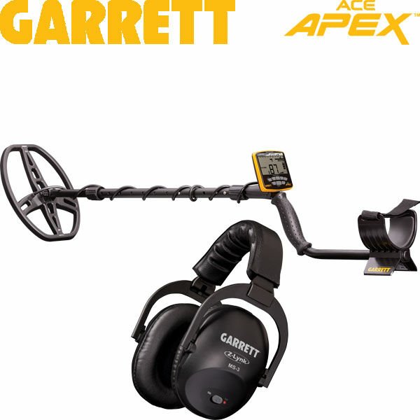 Garrett ACE APEX - 8.5''X11'' DD Multi-Flex™ RAİDER Başlık ve MS-3 Kablosuz Kulaklık