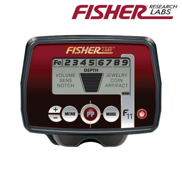 Fisher F11 18cm Başlık ile Define Dedektörü