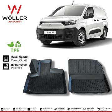 Fiat Doblo Panelvan Paspas 2023 Sonrası 3d Havuzlu Wöller Paspas