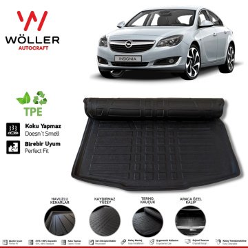 Opel Insignia Bagaj Havuzu 2009 2016 Arası 3D Wöller Ultraflex Esnek