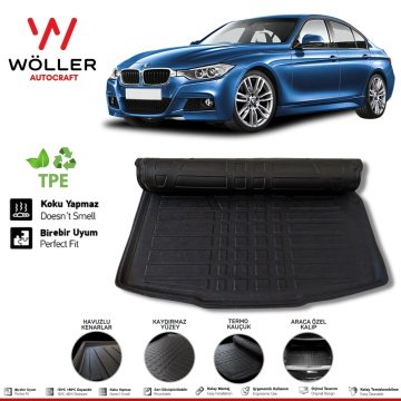 Bmw 3 Serisi F30 Bagaj Havuzu 2012 2019 Aras 3D Wöller Ultraflex Esnek