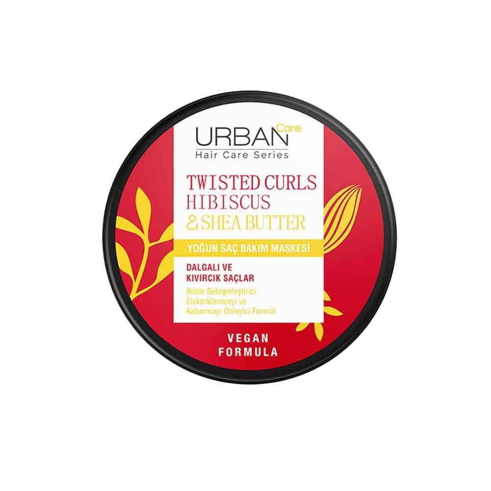 Urban Care Twisted Curls Hibiscus & Shea Butter Yoğun Saç Bakım Maskesi 230 ml