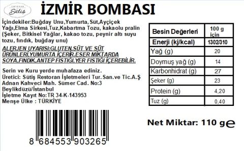 İzmir Bombası - Adet