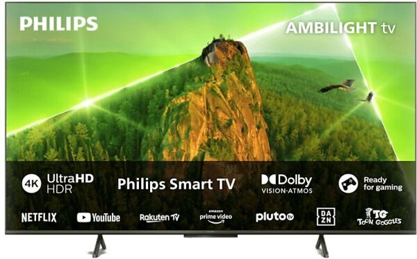 Philips 55PUS8108/62 55'' Uydu Alıcılı Smart 4K UHD Ambilight LED TV