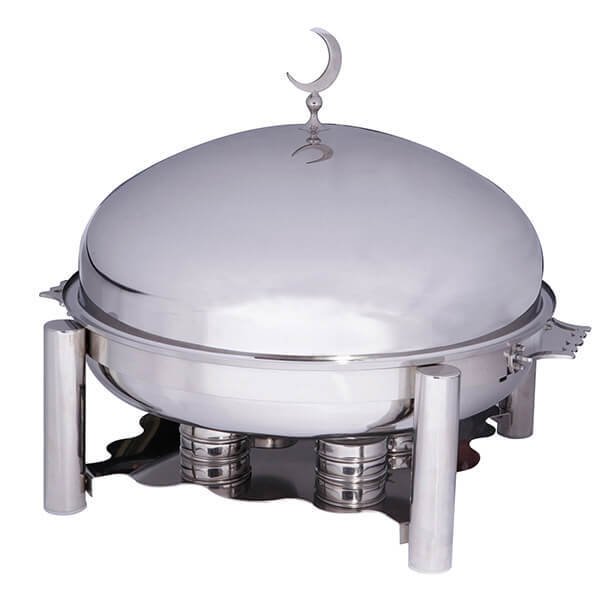 Öztiryakiler Chafing Dish Ortadoğu Model Yuvarlak 80 Cm