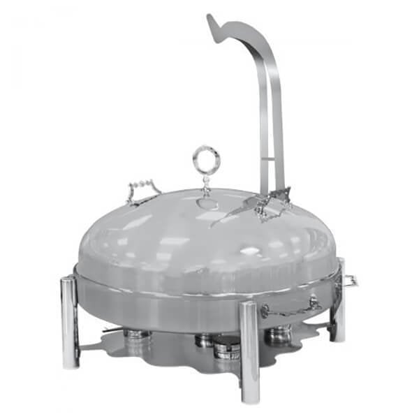 Öztiryakiler Chafing Dish, Yuvarlak 60 cm Kapak, Ortadoğu Model, Askılı