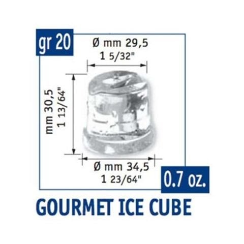 Scotsman AC87 EcoX Gurme Buz Makinesi, Hazneli 45 Kg/Gün Kapasiteli