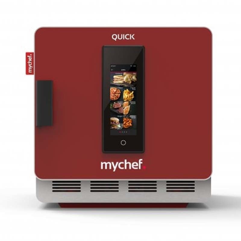Mychef Quick 1T Katalizörlü Hızlı Pişirme Fırını, Kırmızı