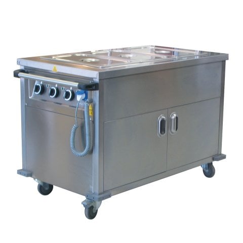 Öztiryakiler Bain Marie Dolaplı  Hareketli Elektirikli 120 x 70