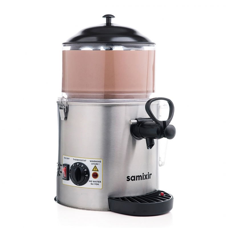 Samixir SC.05 Sıcak Çikolata ve Sahlep Makinesi, 5 L, Inox