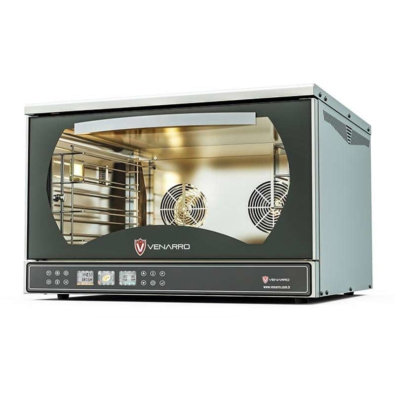 Venarro DEF-P4D 4 Tepsili Patisserie Fırın Dijital Elektrikli, 4-40x60, Caveno Seri