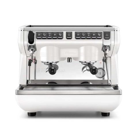Nuova Simonelli Appia Life Compact Tam Otomatik Espresso Kahve Makinesi, Tall Cup, 2 Gruplu, Beyaz