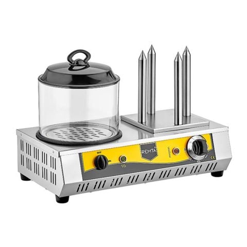 Remta KZ01 Hot Dog Makinesi, 4 Kazıklı, Elektrikli