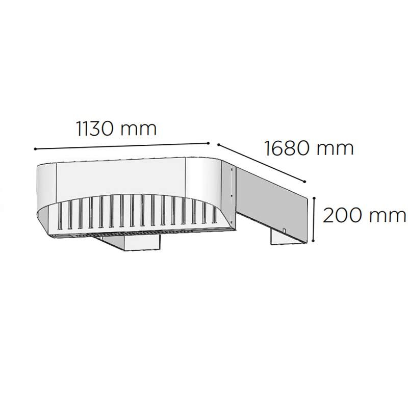 Venarro DEF-P14/40 DV Patisserie Fırın Davlumbaz, Roblin Serisi