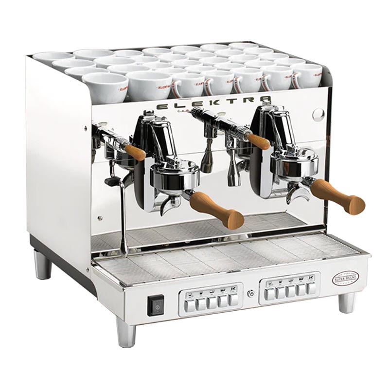 Elektra Sixties Tam Otomatik Espresso Kahve Makinesi 2 Gruplu Inox
