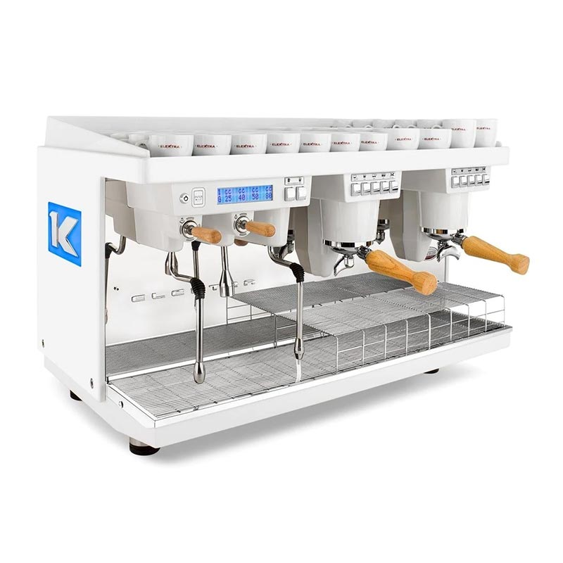 Elektra K-UP 2W Tam Otomatik Espresso Kahve Makinesi 2 Gruplu Beyaz