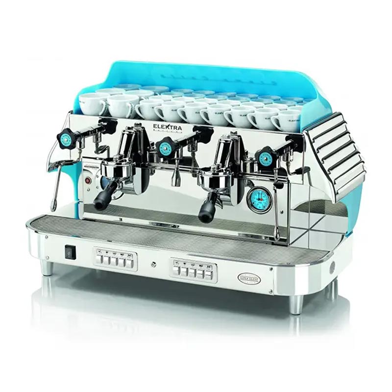 Elektra Barlume Tam Otomatik Espresso Kahve Makinesi 2 Gruplu Mavi