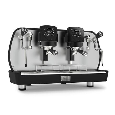 Fiamma Astrolab 2 Gruplu Tall Cup Espresso Kahve Makinesi, Siyah