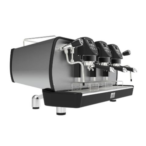 Fiamma Astrolab 3 Gruplu Tall Cup Espresso Kahve Makinesi, Siyah