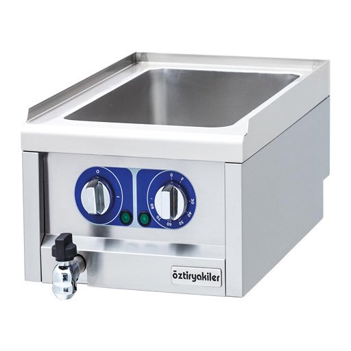 Öztiryakiler 600 Seri Set Üstü Bain Marie(Benmari), Musluklu, Elektrikli, 40x60x26 cm