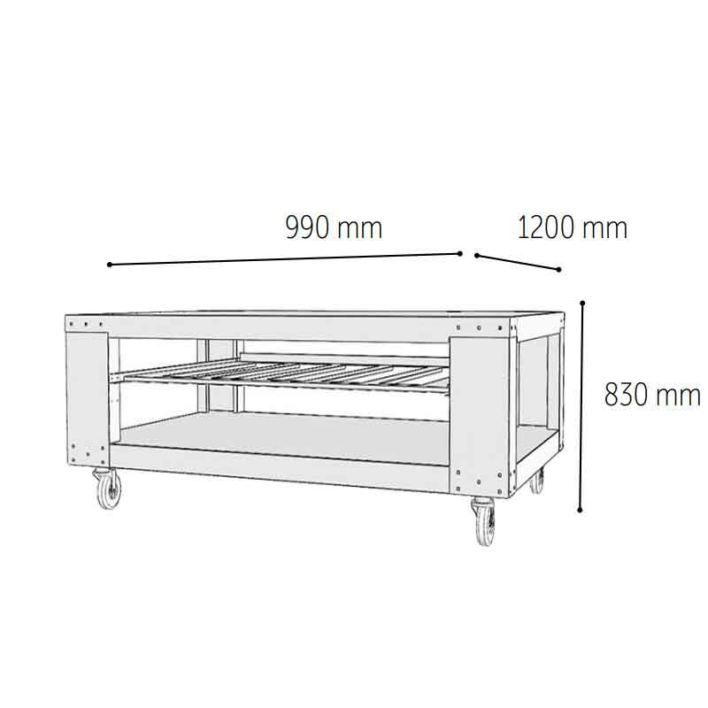 Venarro DYTF-117A Baklava Fırını Alt Standı