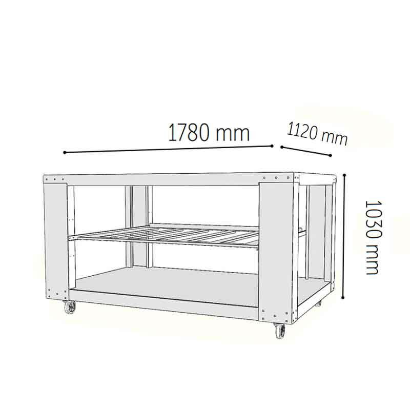 Venarro DYTF-118A Baklava Fırını Alt Standı