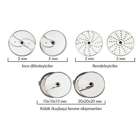 Robot Coupe Disk Seti, 8 Bıçaklı
