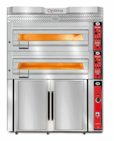 GMG PB2M-84 Taş Tabanlı Pasta & Börek Fırını Mayalandırma Kabinli