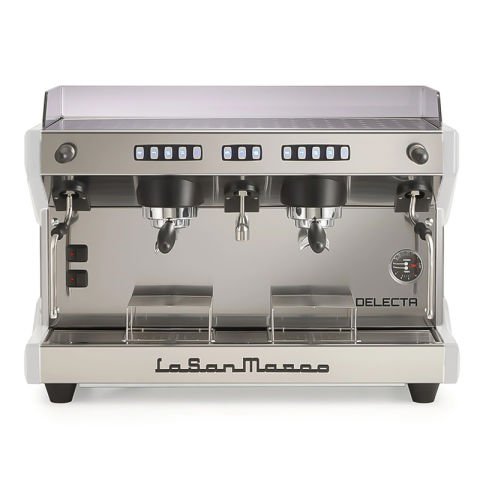 La San Marco Delecta 2 Gruplu Tam Otomatik Espresso Kahve Makinesi Beyaz