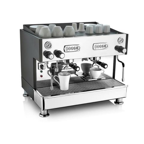 Brawi Tall Cup EL Tam Otomatik Espresso Kahve Makinesi Siyah, 2 Gruplu