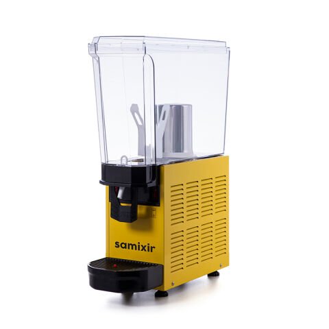 Samixir 20.SY Klasik Mono Soğuk İçecek Dispenseri, 20 L, Karıştırıcılı, Sarı