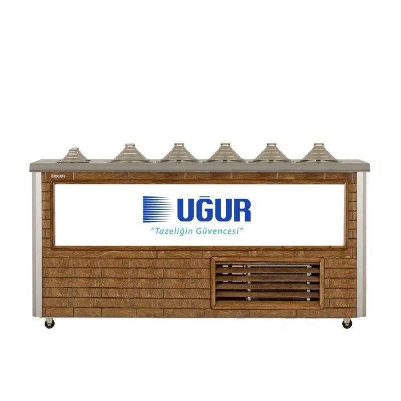 Uğur UDM 6 MF Ahşap Dondurma Fıçısı