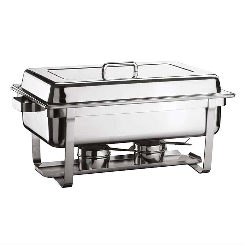 Öztiryakiler Chafing Dish, Çin Model Kapak, İçiçe Geçen Ayak