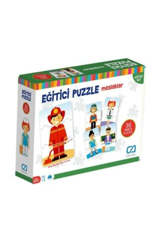 Meslekler - Eğitici Puzzle - Null