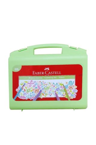 Faber Castell Pastel Renkler 34 Parça Boyama Çantası