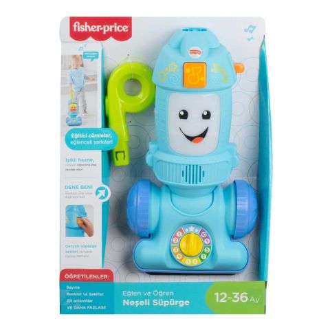 Fisher Price Neşeli Elektrik Süpürgesi