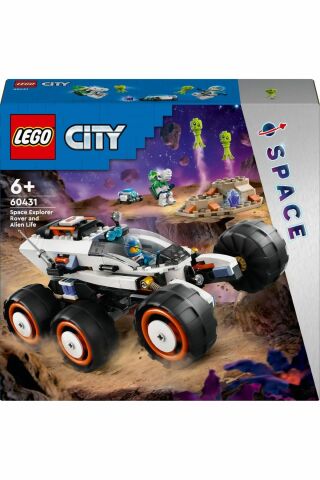 ® City Uzay Keşif Robotu ve Uzaylı Canlı 60431 -  Yaratıcı Oyuncak Yapım Seti (311 Parça)