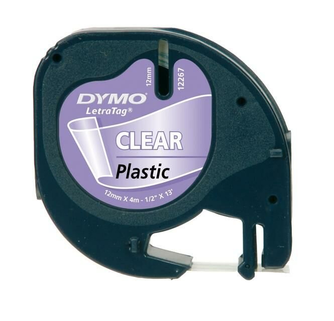 DYMO 12mm*4m 12267 Plastik Şerit Şeffaf 721530