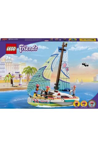 LEGO® Friends Stephanie’nin Yelkenli Macerası 41716-7 Yaş ve Üzeri Oyuncak Yapım Seti (309 Parça)