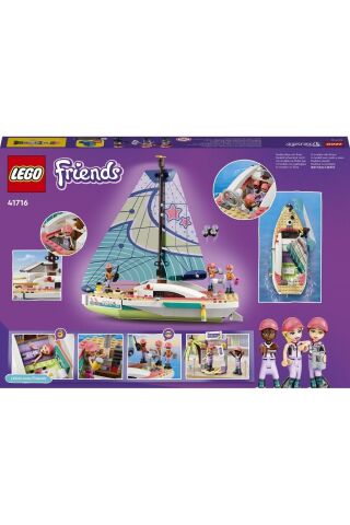 LEGO® Friends Stephanie’nin Yelkenli Macerası 41716-7 Yaş ve Üzeri Oyuncak Yapım Seti (309 Parça)