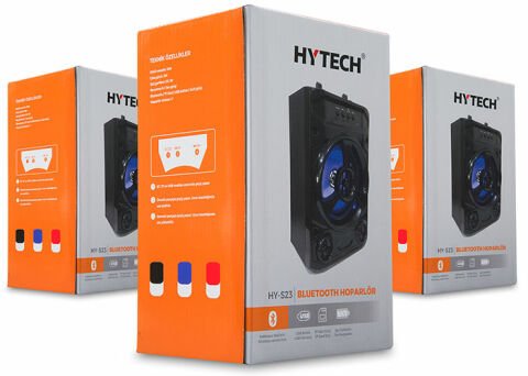 Hytech HY-S23 Kırmızı 3W - DC 5V Bluetooth Speaker