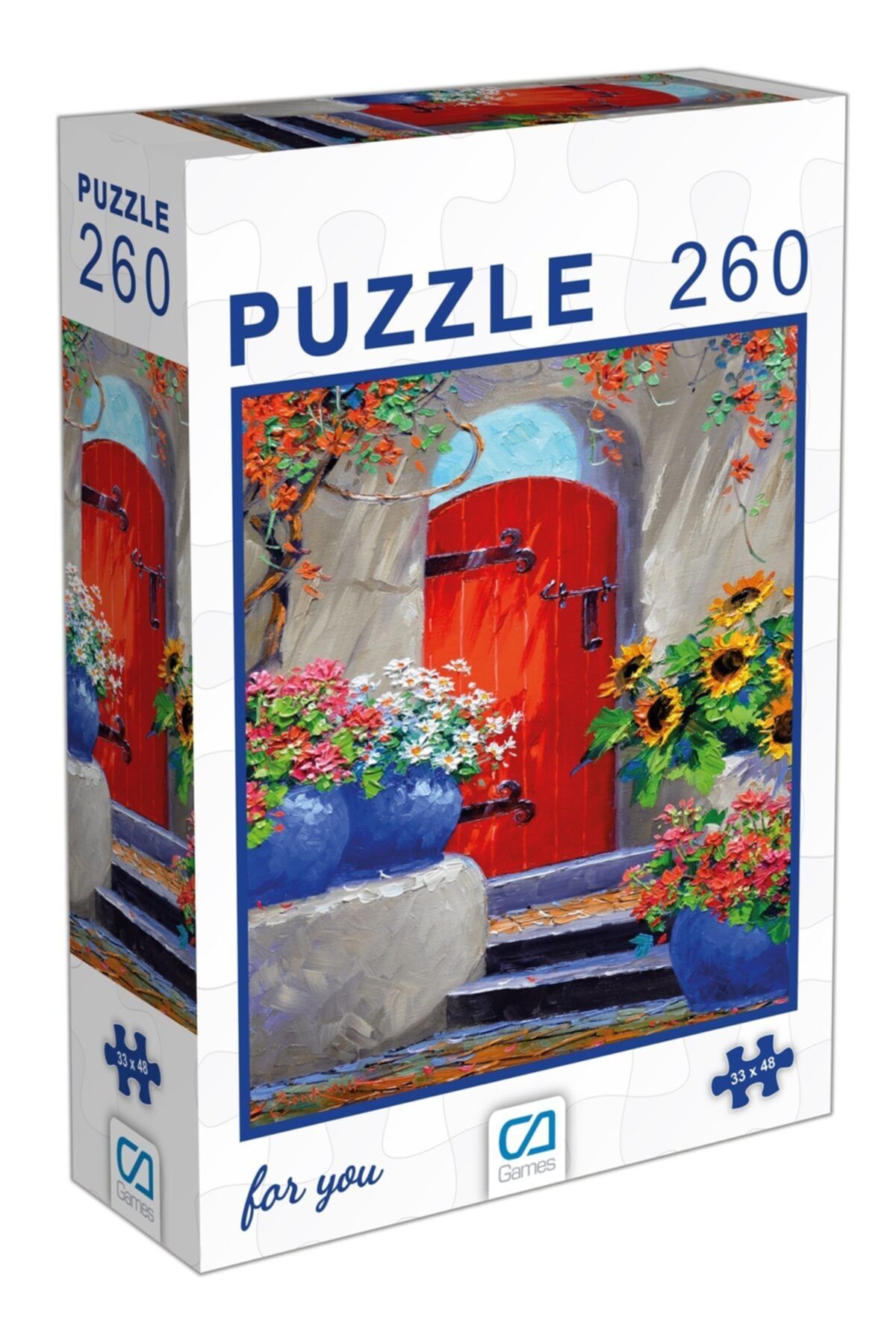Kırmızı Kapı Puzzle 260 Parça