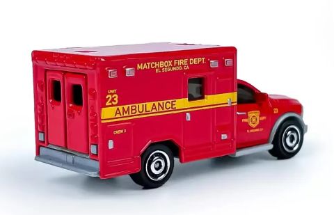 Matchbox FWD28 2019 Ram Ambulance Oyuncak Araç